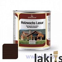 Декоративное восковое покрытие цвет Шоколад HOLZWACHS LASUR 47